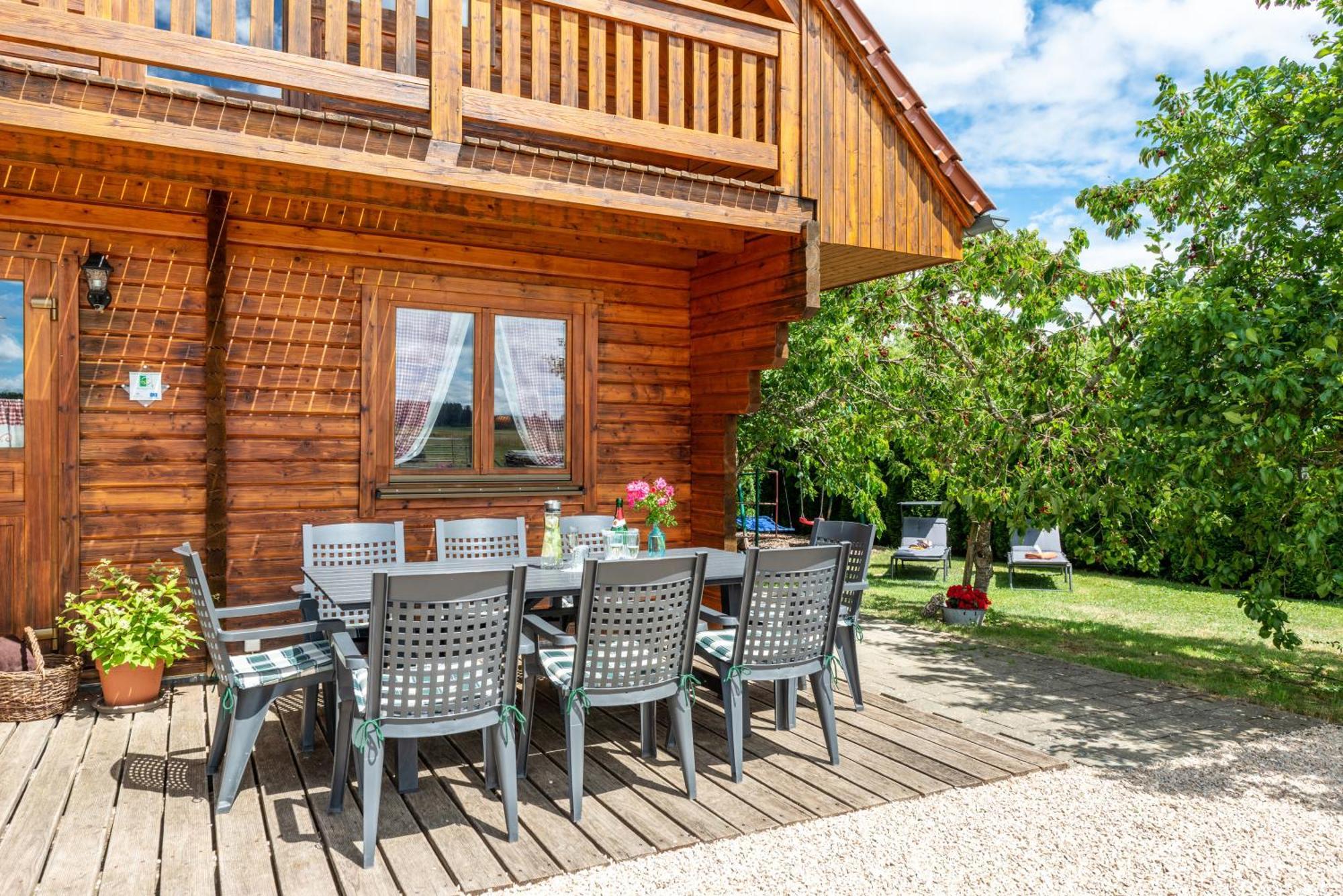 Ferienblockhaus Glocker - Hof Villa Leibertingen Luaran gambar